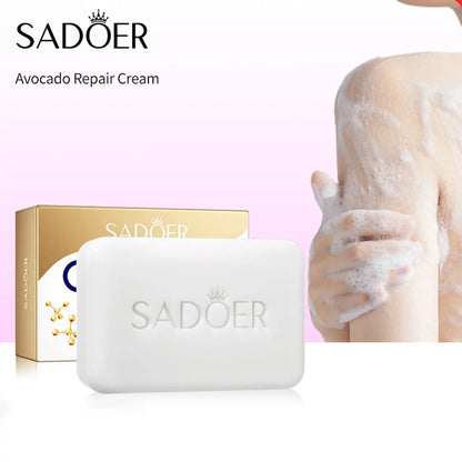 Jabón de colágeno artesanal (100 g): limpieza profunda, suave e hidratante para rostro y cuerpo con fragancia duradera.