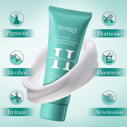 Gel Limpeza Facial BIOAQUA Ácido Hialurônico