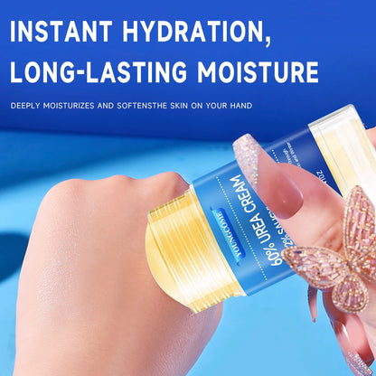 Crema para pies con urea al 60 % y ácido salicílico al 2 %, máxima potencia, hidratante, ácido hialurónico y árbol de té.