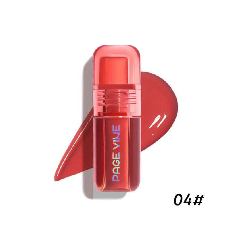 Rubor líquido perlado en 6 colores: resistente al agua y al sudor, efecto natural y duradero.