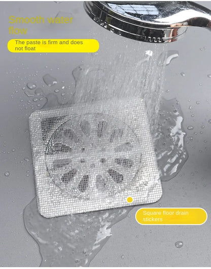 Filtro Adesivo para Pia – Tela Anti-Entupimento para Cozinha e Dreno | Adesivo Prático para Evitar Obstruções