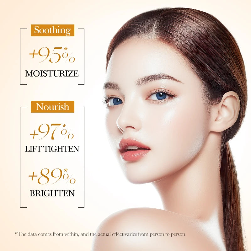 Set de cuidado de la piel con arroz BIOAOUA: limpiador, tónico, esencia, loción y crema hidratante iluminadora.