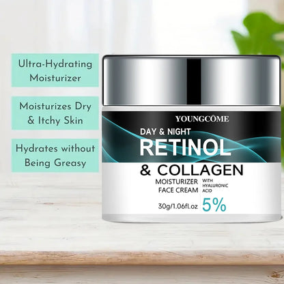 Creme Retinol YOUNGCOME - Elasticidade e Hidratação Profunda