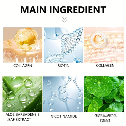 Máscara Peel Colagénio Biotina 360g Dia e Noite - Hidratação Profunda Anti-Idade Dupla Ação