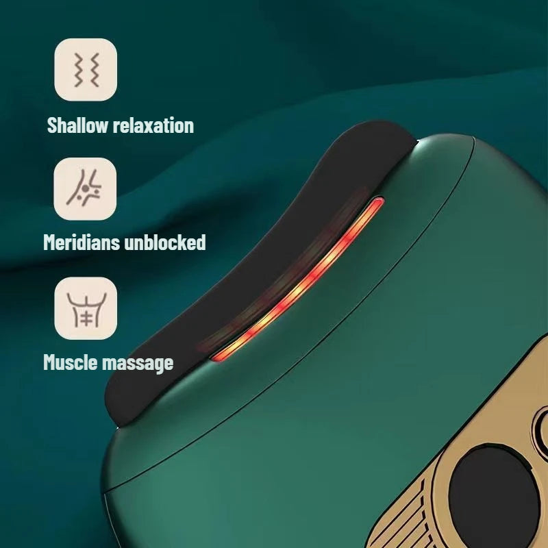 Massageador Facial Guasha Elétrico Microcorrente