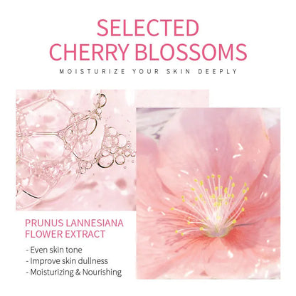 Gel Limpiador LAIKOU Sakura 100 g: Control de grasa, Hidratación duradera, Limpieza profunda, Poros