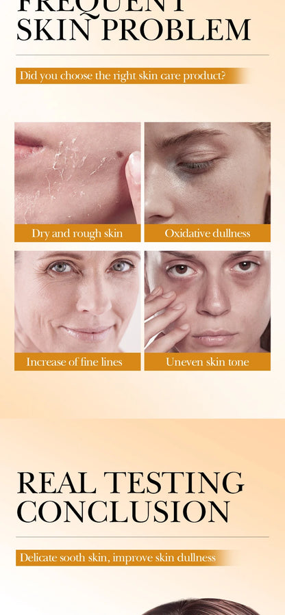 Set de cuidado de la piel con arroz BIOAOUA: limpiador, tónico, esencia, loción y crema hidratante iluminadora.