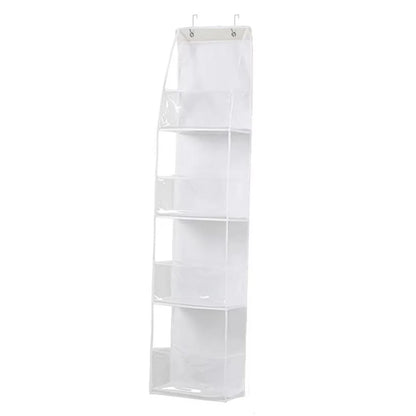 Bolsa de Armazenamento Multifuncional em Tecido – Organizador Suspenso de Múltiplas Camadas para Trás da Porta | Saco Suspenso para Diversos Itens