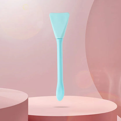Brocha para mascarillas faciales 2 en 1 con dos puntas: silicona y espátula | Ideal para mascarillas en barra, mascarillas de barro y productos para el cuidado de la piel