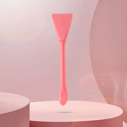 Brocha para mascarillas faciales 2 en 1 con dos puntas: silicona y espátula | Ideal para mascarillas en barra, mascarillas de barro y productos para el cuidado de la piel