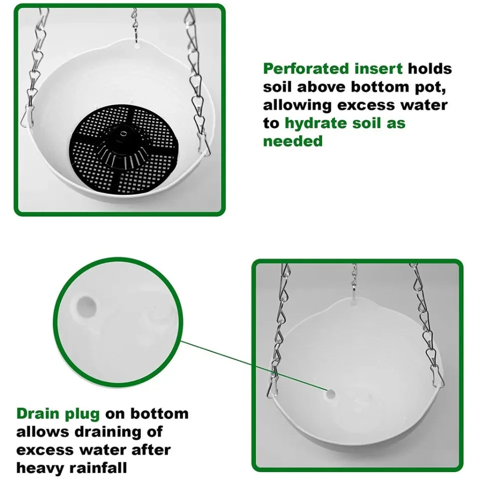 Vaso Parede Suspenso Decorativo para Plantas