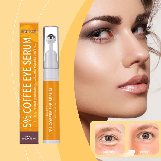 Sérum Olhos 5% Café Reduz Linhas Finas Clareia Olheiras Diminui Bolsas Colágeno Hidratação