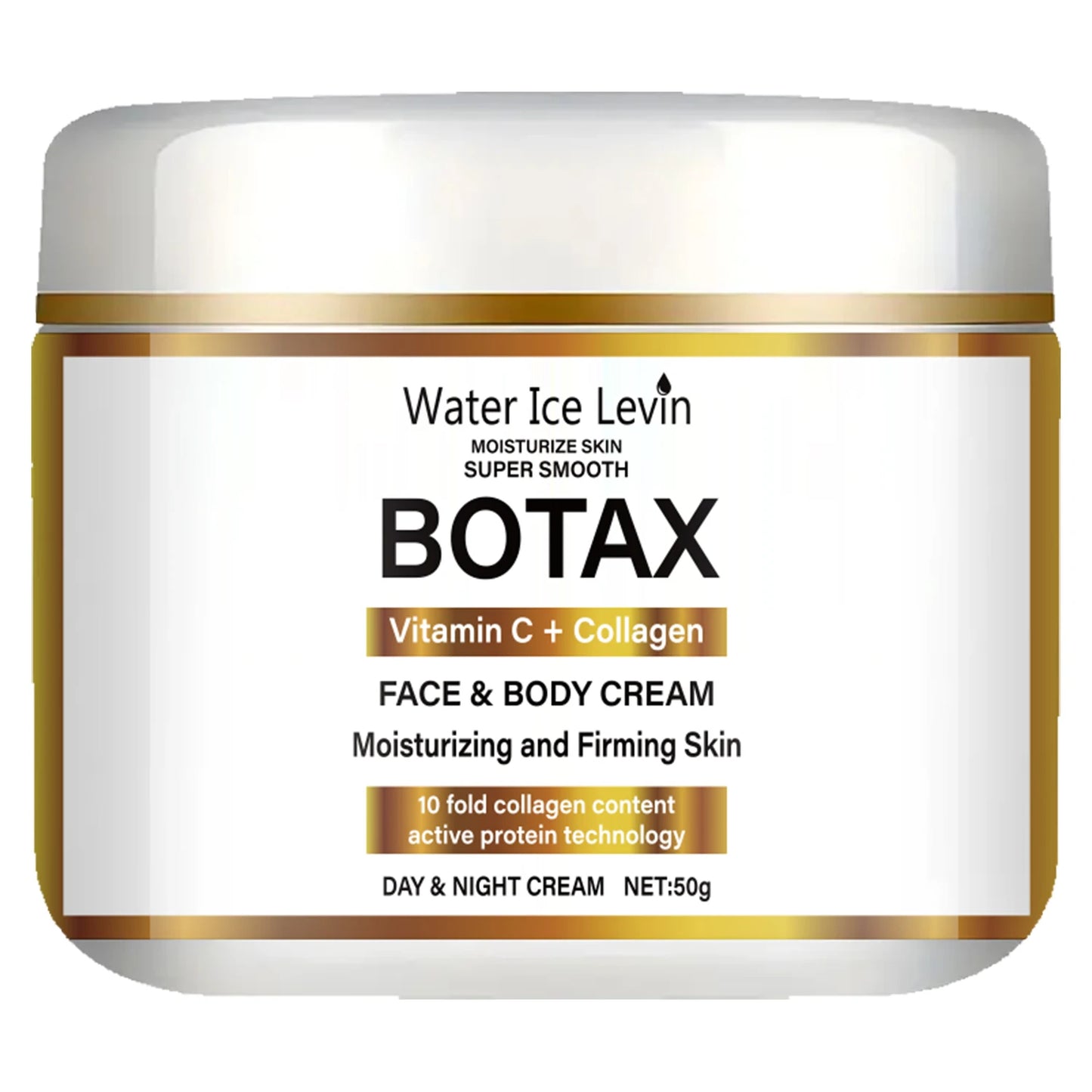 Crema reafirmante de colágeno con niacinamida, crema facial hidratante, día y noche, con vitamina C, para piel sensible.