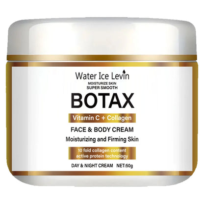 Crema reafirmante de colágeno con niacinamida, crema facial hidratante, día y noche, con vitamina C, para piel sensible.