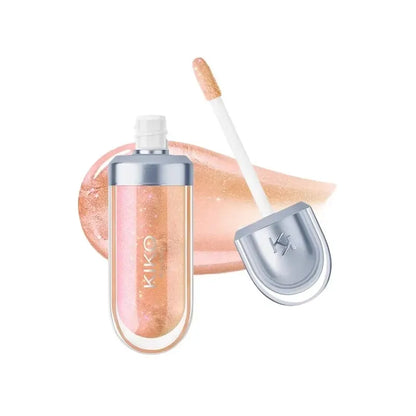 Brillo de labios KIKO 3D Hydra Mirror: brillante, perlado, voluminizador, intransferible
