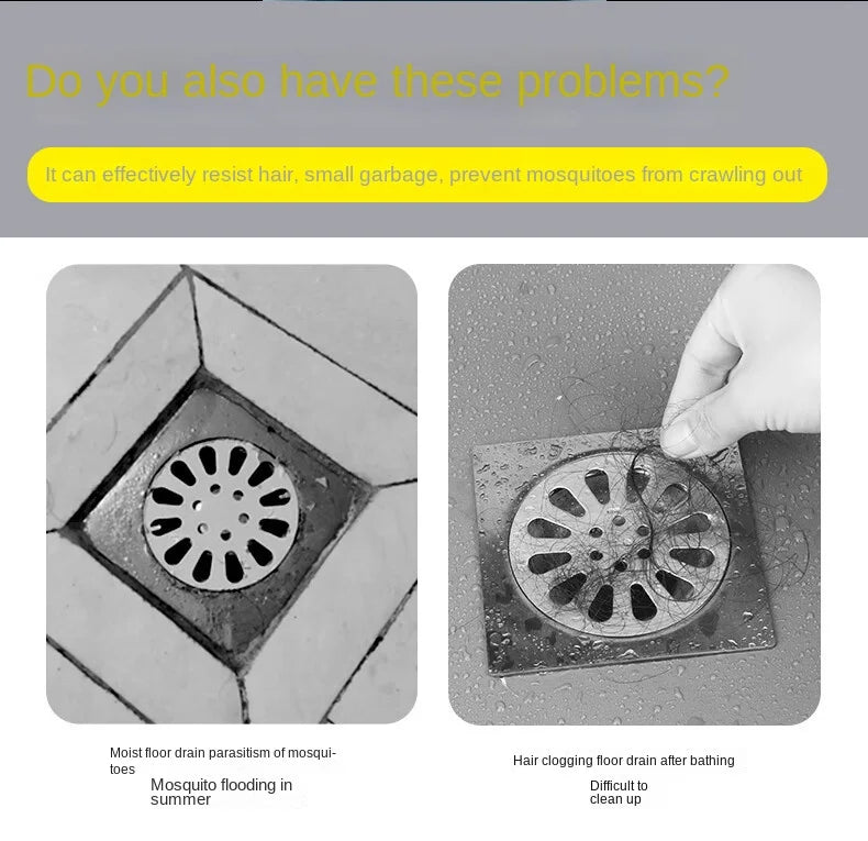 Filtro Adesivo para Pia – Tela Anti-Entupimento para Cozinha e Dreno | Adesivo Prático para Evitar Obstruções
