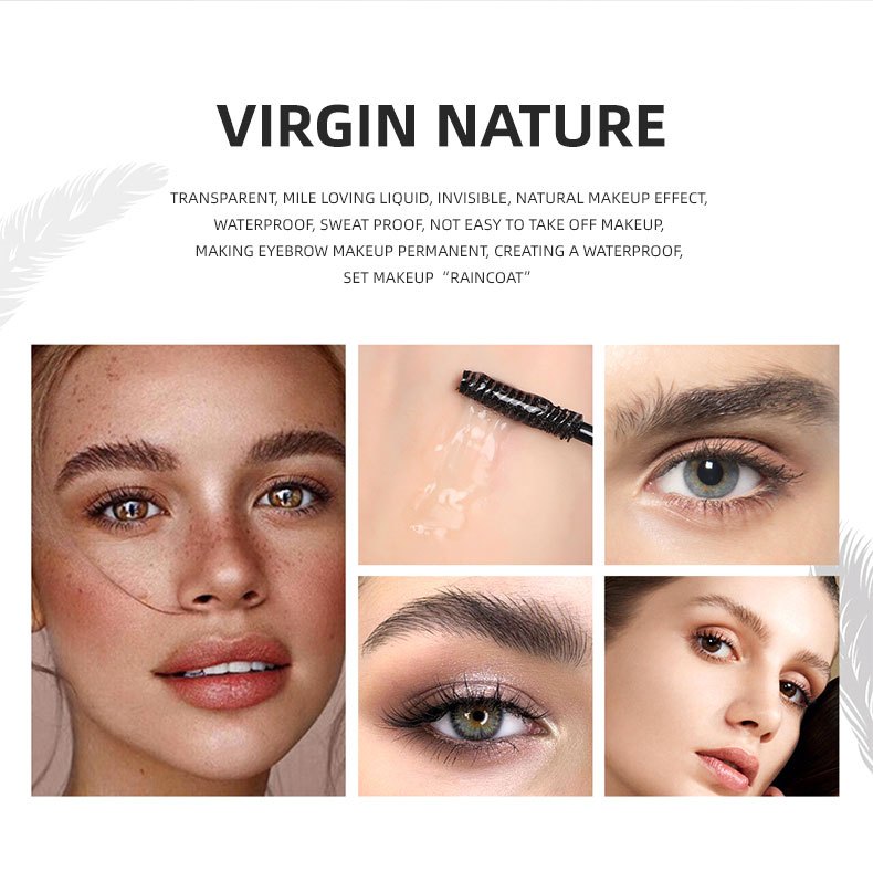 Gel para cejas DIMSHOW – Resistente al agua | Larga duración | Resistente al sudor | Fijación perfecta | Regalo ideal para San Valentín y el Día de la Madre