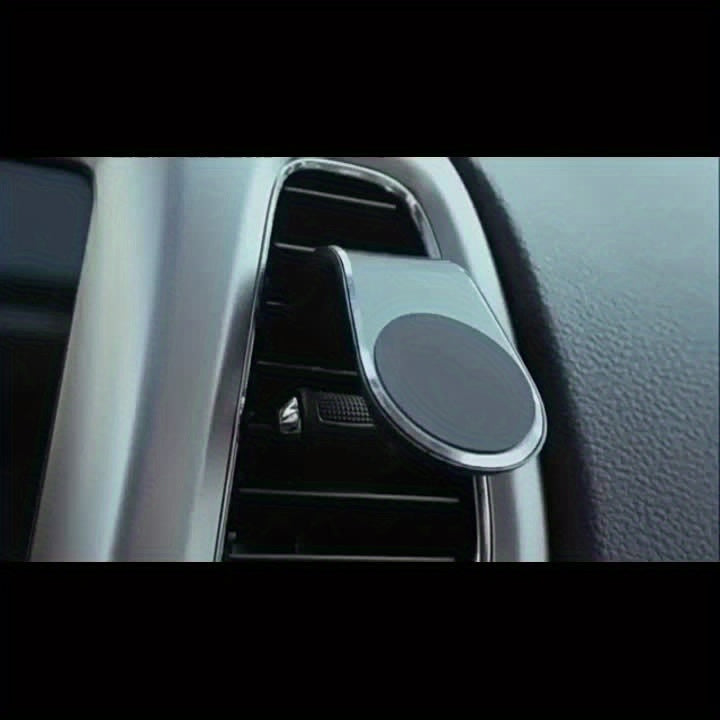 Magnetic Car Phone Holder L-Shaped – Magnetic Smartphone Holder for Automotive Dashboard
